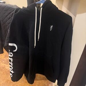 Carrots by Anwar Carrots Black Pullover Hoodie S Streetwear Graphic Logo